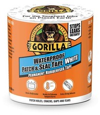 Gorilla Glue Waterproof Patch & Seal Tape Leak Strong Permanent Rubber Adhesive