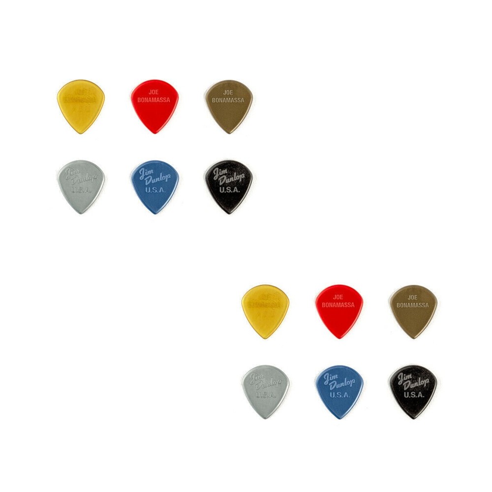 Dunlop Joe Bonamassa Jazz III Variety Pack 12 Guitar Picks