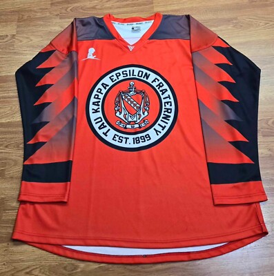 Clubhouse Tau Kappa Epsilon Fraternity Alpha-Pi 99 Hockey Jersey 3XL