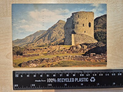 Vintage Arthur Dixon Postkarte - Dolbadarn Castle, Llanberis - 1967