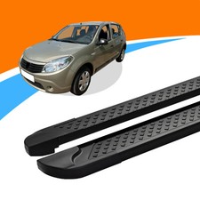 Seitenschweller passend für Dacia Sanderoab06/2008-12/2012 SOMA Schwarz ABE