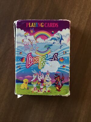 Lisa Frank Collectors Edition Playing Cards (Full Deck) Vintage 90’s ...