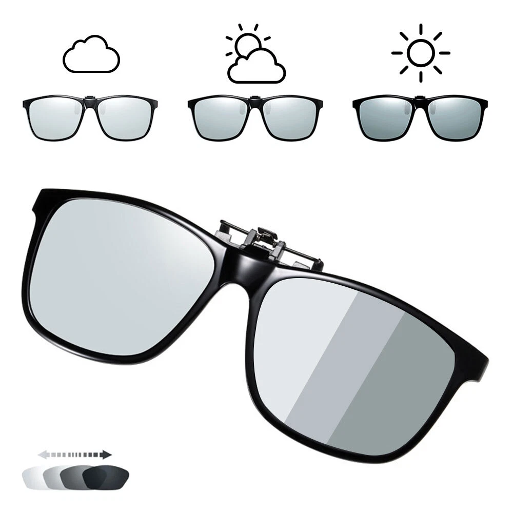 52mm Rectangular Polar Eyes Premium Polarized Clip On REC 19 52 — Troy's  Readers