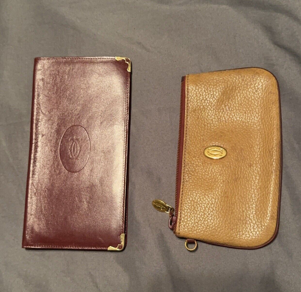 Cartier Authentic Double Wallet/Wristlet Combo (Please Read Cartier Authentic Double Wallet/Wristlet Combo (Please Read