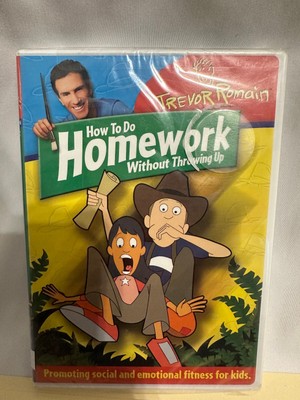 Trevor Romain -How To Do Homework Without Throwing Up (DVD, 2008)- -BRAND NEW- -