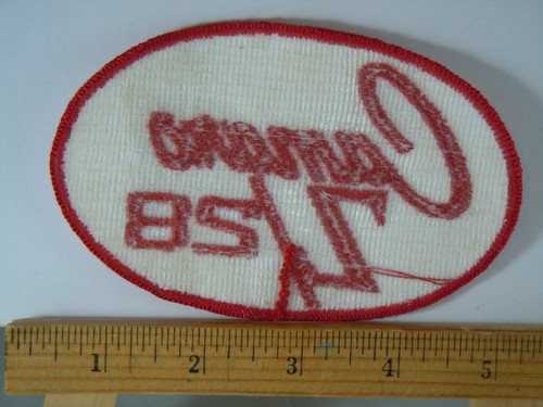 Vtg. Chevy Camero Z/28 Embroidered sew-on Patch 5.75x3" - Picture 2 of 2