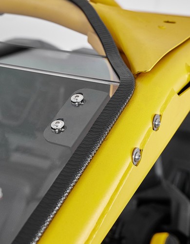 KEMIMOTO UTV Front Full Windshield PC Windscreen for Can Am Maverick R MAX 2024+ - Picture 11 of 15