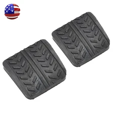 2X Brake Clutch Pedal Pad Cover for Mazda 323 626 B2200 B2600 MX-3 MX-6 RX-7 
