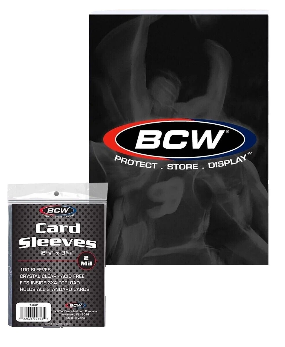 TOPLOADERS tarjetas de colección de Deportes BCW y Soportes de