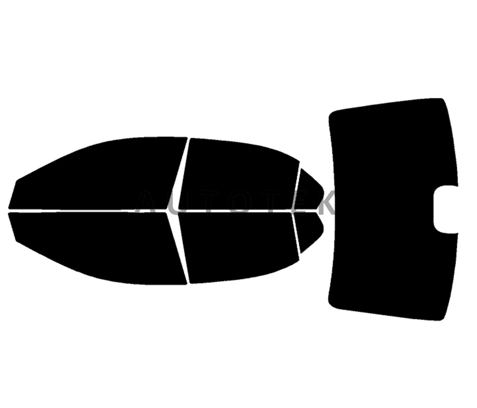 Precortado todos los lados + ventana trasera cualquier tono para Acura TSX sedán 2009-2014 Foto 3 de 4