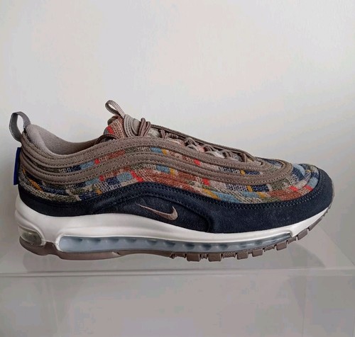 NIKE AIR MAX 97 PENDLETON ID By You SIZE UK 8 EUR 42.5 (DC3495 991) - Picture 3 of 9
