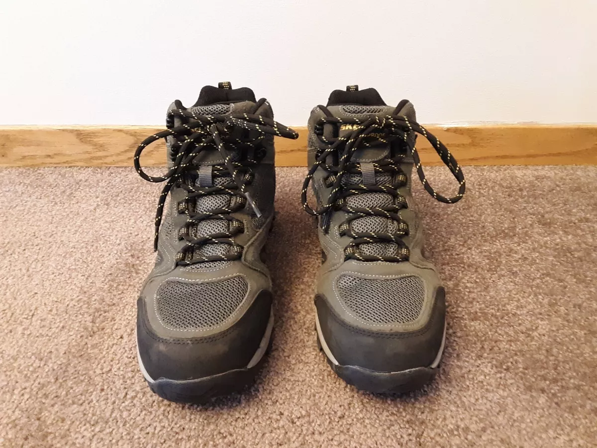 Skechers Men s 9 Relaxed Fit Rolton Elero Hiking Boot Waterproof Air Cooled Foam