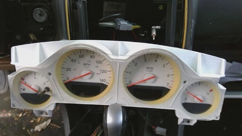 Cuadro de instrumentos velocímetro Dodge Magnum 2007-2008 MPH OEM Foto 3 de 4