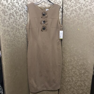 brown floral applique dress Daphne Brown Floral Ruffle Maxi Dress main image 0