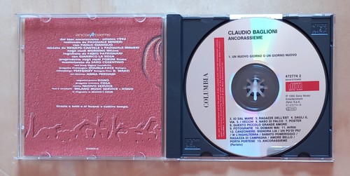 BOX 2 CDs CLAUDIO BAGLIONI Das ganze Konzert zusammen noch zusammen 1992 Columbia - Bild 6 von 8