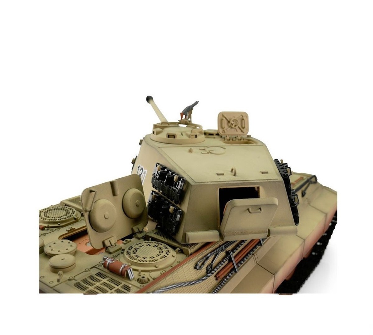 Modèle réduit de char KING TIGER 1:72 Constructeur Henschel Tourelle