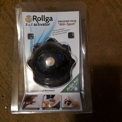 Rollga Massage Ball: Helo 3-in-1 Activator - Lacrosse Ball Alternative For Improved Myofacial Releas Rollga Massage Ball: Helo 3-in-1 Activator - Lacrosse Ball Alternative For Improved Myofacial Releas