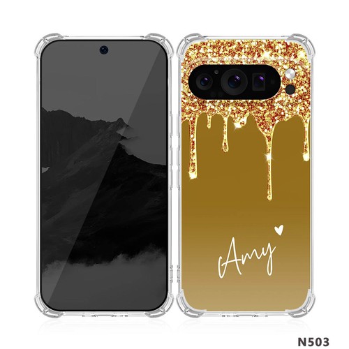 Personalisierte Handyhülle mit Namen Bumper Soft TPU für Google Pixel 9 Pro XL 8A 8 7 6A - Bild 26 von 54