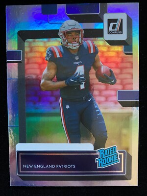 2022 Panini Donruss PIERRE STRONG JR. Rookie #341 NO NAME SILVER FOIL RC SSP