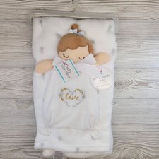 Baby Starters Baby Blanket Plush Angel Security Blanket Lovey Nursery Gift