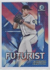 2021 Bowman Futurist Mega Box Blue Mojo Refractor 144/150 Emerson Hancock g9j