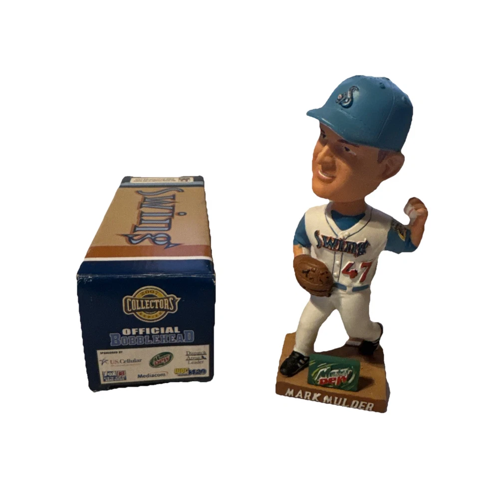 MWL Quad Cities Swing SGA 2007 #47 Mark Mulder Baseball Bobblehead — 第 4/4 张图片