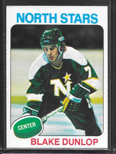 1975-76 O-Pee-Chee- Blake Dunlop #16 NMMT