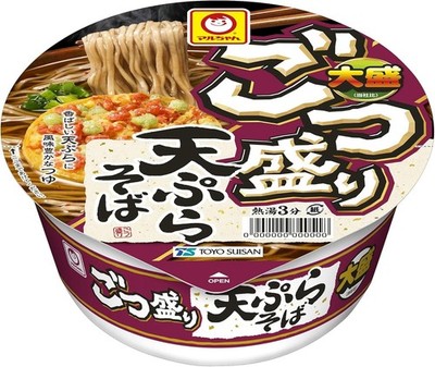 Maruchan Nudeln Soba Tempura Sojasauce Garnelen Instant Suppe Tasse Essen...