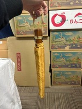 Dior ST 345 Logo Folding Umbrella Gold Color Authentic Genuine Designer