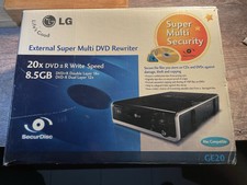 LG Brenner Rewriter 20x External Super Multi ...