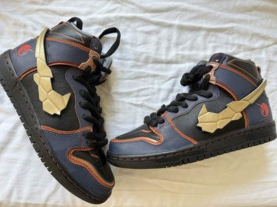 Size Nike Gundam x Dunk SB High Project Unicorn Banshee