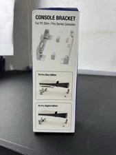 ABS Game Host Rack Storage Horizontal Bracket Stand w/4 Port USB for PS5 Console