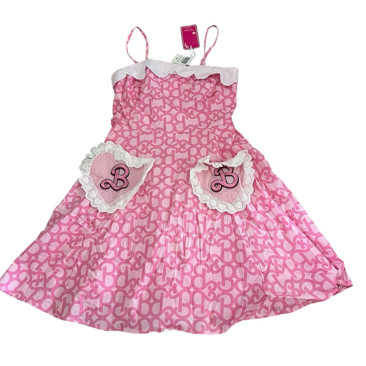 barbie heart retro sweetheart dress Barbie Heart Retro Sweetheart Dress Size Small New