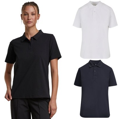 Build Your Brand Ladies Sorona Polo Tee Damen T-Shirt Polohemd Atmungsaktiv Neu
