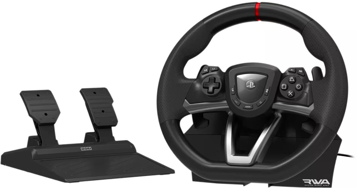 Hori - Racing Wheel Apex for PS5, PS4, and PC - Black | eBay