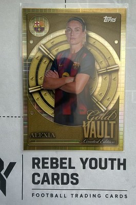 Alexia Putellas Topps FC Barcelona Gold Vault Limited Edition GV-