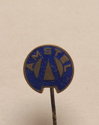 Original alte AMSTEL MOFA MOPED Emaille Anstecknadel / Abzeichen / Anstecker