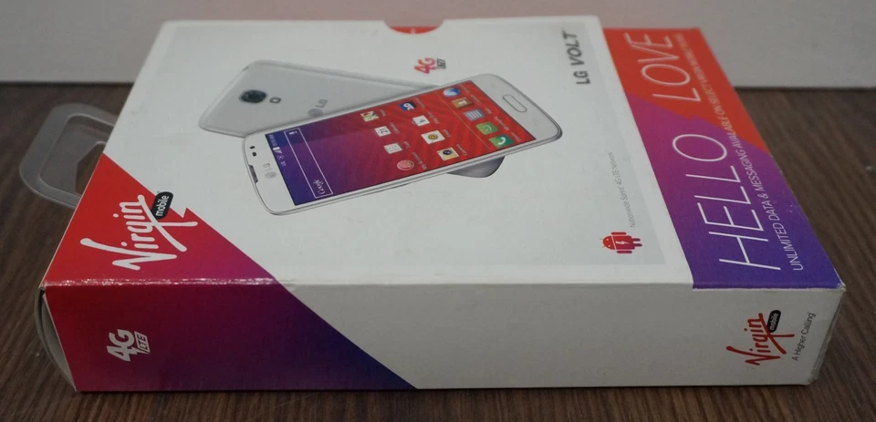 New! LG Volt Prepaid Cellphone for Virgin Mobile (Model: LGLS740AVB; 2014) - Image 3 of 4