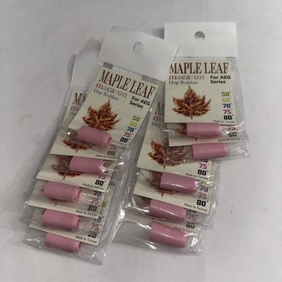Maple Leaf AEG Hop-Up Packing Rubber Bucking Macaron 75° Lot Of 10
