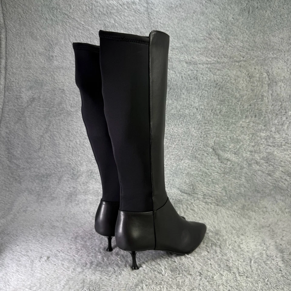 Kenneth Cole Reaction Blossom 50 50 Kitten Heel Knee-High Boots  Women's Size 6 - Image 3 of 4