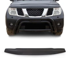 Hood Protector Bug Shield Deflector Guard for Nissan Frontier 2005-2021 Black