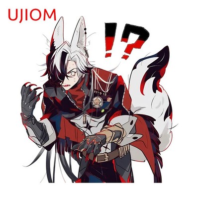 UJIOM Funny Honkai Star Rail Boothill Anime Meme Wall Stickers Creative Cartoon 