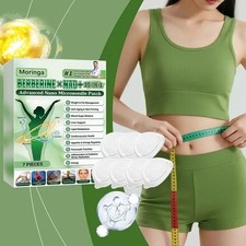 Moringa Berberine 10-in-1 Advanced Nano Microneedle Patch 7pcs/box