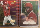 Topps Bowman's Best Mike Trout 2025 Angels 2 Cards Best Performances Showpieces