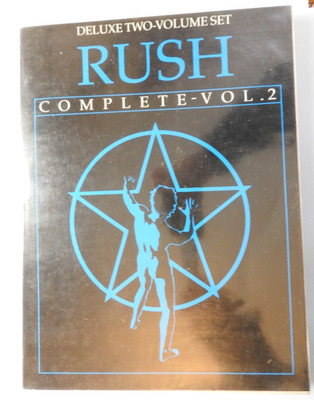 Rush - Complete Vol 2 Deluxe Songbook Klavier Gesang Gitarrenakkorde Taschenbuch