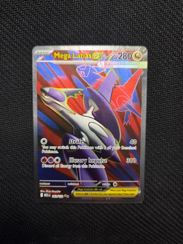 Mega Latias ex 163/132 Ultra Rare Mega Evolution Pokemon Holo NM/M