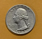 1932-S Washington Quarter, Key Date, very nice condition.