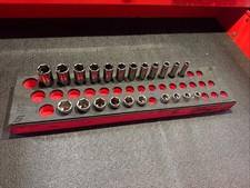 Snap On Tools 3/8” Dr Metric Master Socket Set 22pc 6 Point (245sfmsfr) Snap On Tools 3/8” Dr Metric Master Socket Set 22pc 6 Point (245sfmsfr)