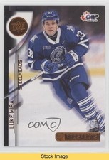 2023-24 CHL 2001-02 UD Prospects Black Retro Achievement /40 Luke Misa READ z6b