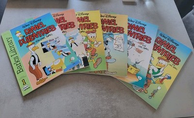 Carl Barks Library - DANIEL DÜSENTRIEB BAND 1 bis 6 (komplett)  1. und 2. Aufl.
